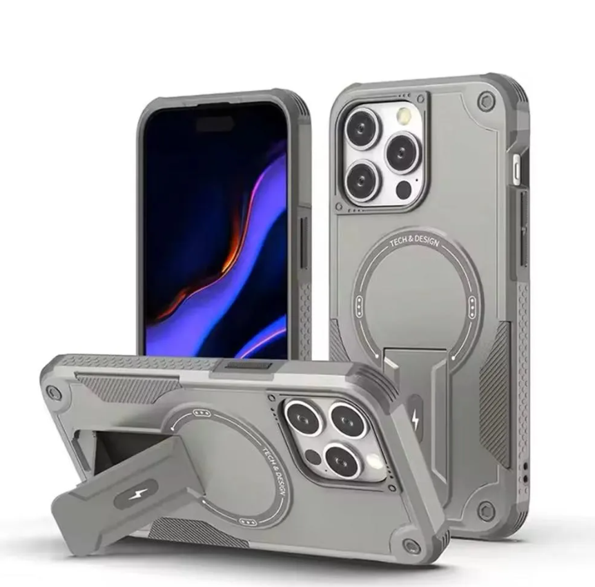 CASE MOKET ARMOR ANTICAIDAS PARA IPHONE 15 PRO MAX - 2