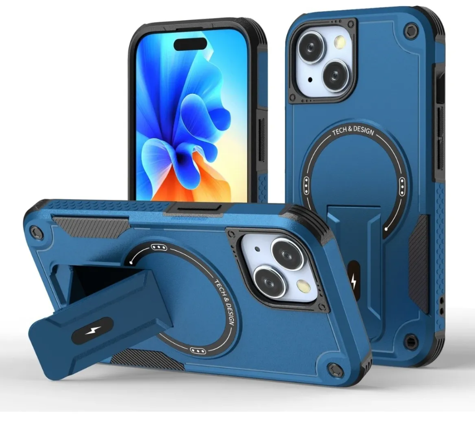 CASE MOKET ARMOR ANTICAIDAS PARA IPHONE 15 PRO MAX - 5