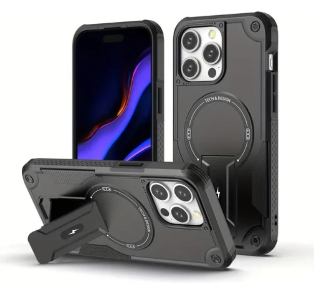 CASE MOKET ARMOR ANTICAIDAS PARA IPHONE 15 PRO - 3