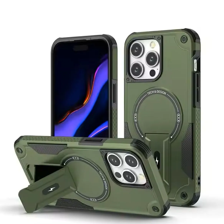 CASE MOKET ARMOR ANTICAIDAS PARA IPHONE 15 PRO - 4
