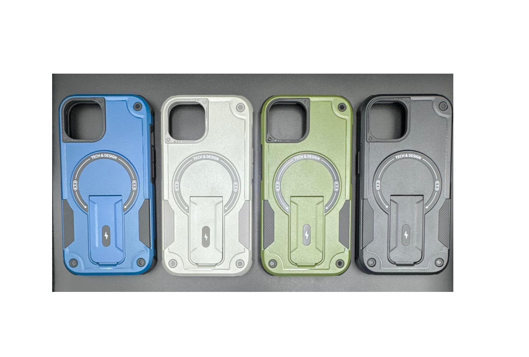 CASE MOKET ARMOR ANTICAIDAS PARA IPHONE 14 PRO MAX - 1