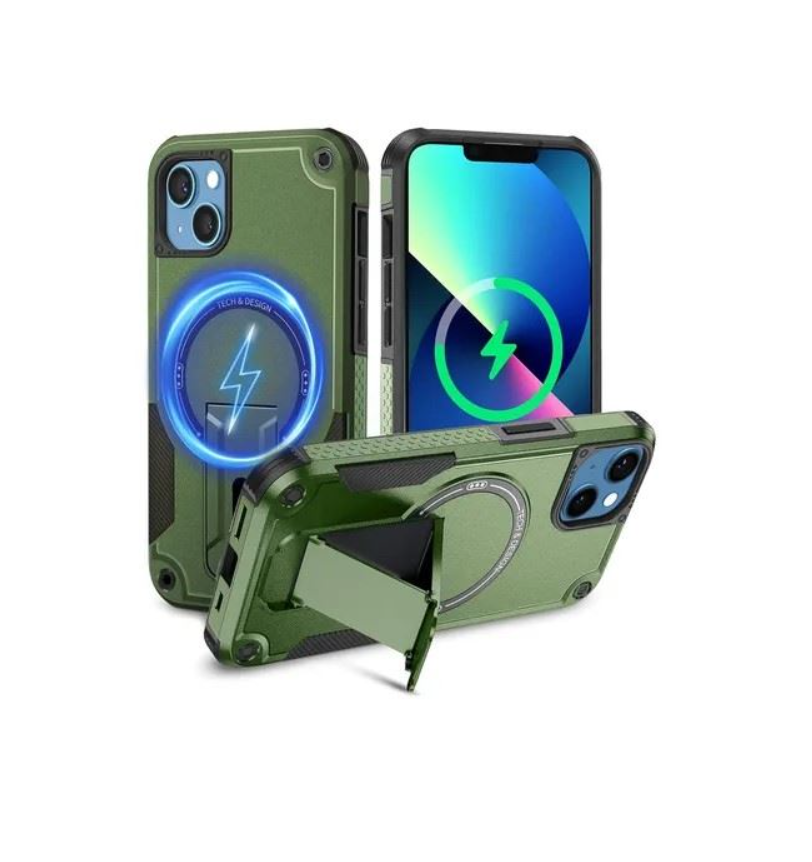 CASE MOKET ARMOR ANTICAIDAS PARA IPHONE 13 / 14 - 4