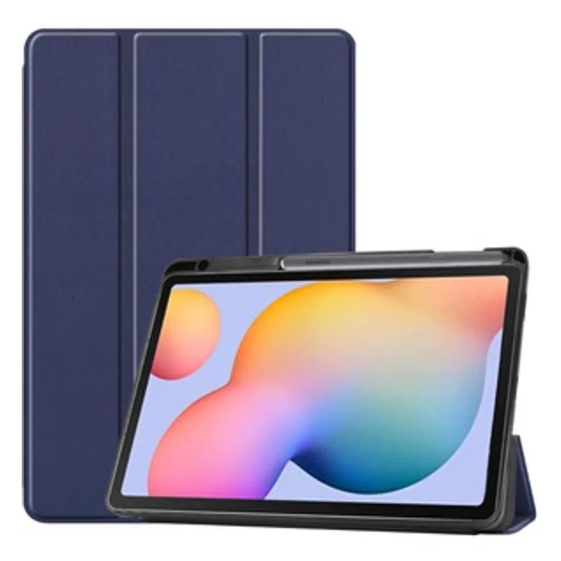 CASE IMANTADA PARA TABLET SAMSUNG S6 LITE- AZUL - 1