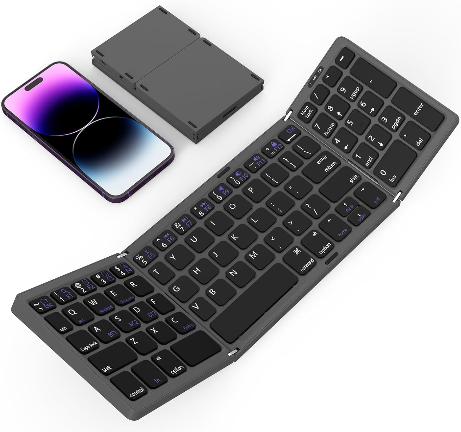 TECLADO PORTÁTIL NILLKIN CUBE POCKET BLUETOOTH - 1