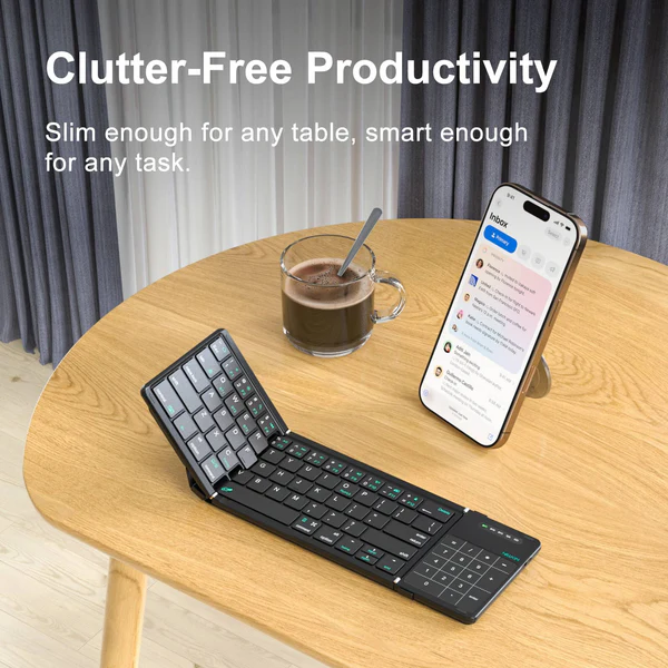 TECLADO PORTÁTIL NILLKIN CUBE POCKET BLUETOOTH - 3