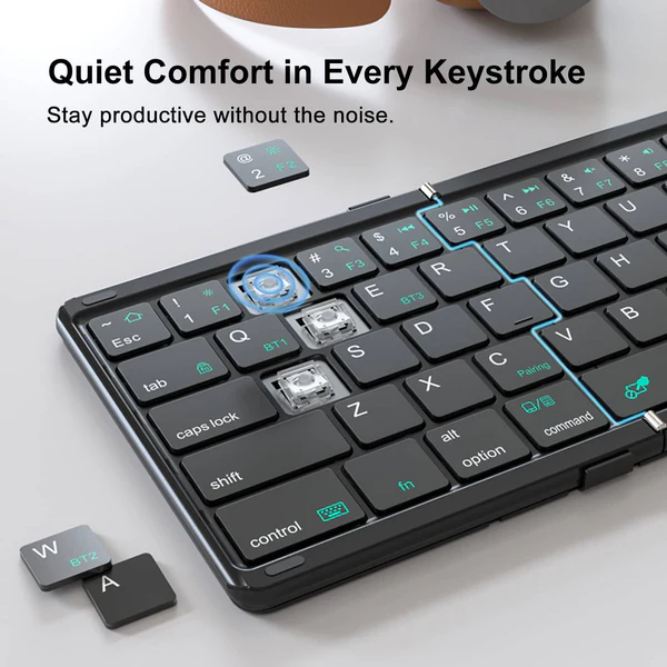TECLADO PORTÁTIL NILLKIN CUBE POCKET BLUETOOTH - 4