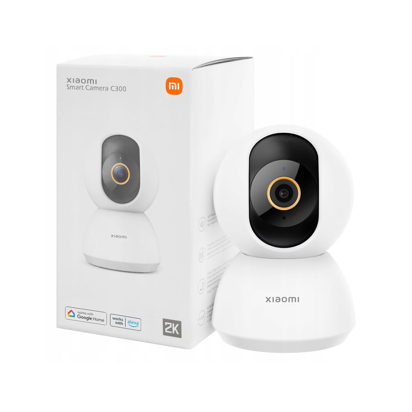 CÁMARA DE SEGURIDAD WIFI XIAOMI SMART CAMERA C300 2K 360° - 1