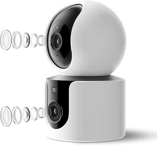 CÁMARA DE SEGURIDAD XIAOMI SMART CAMERA C300 DUAL WIFI 2K 360 - 2