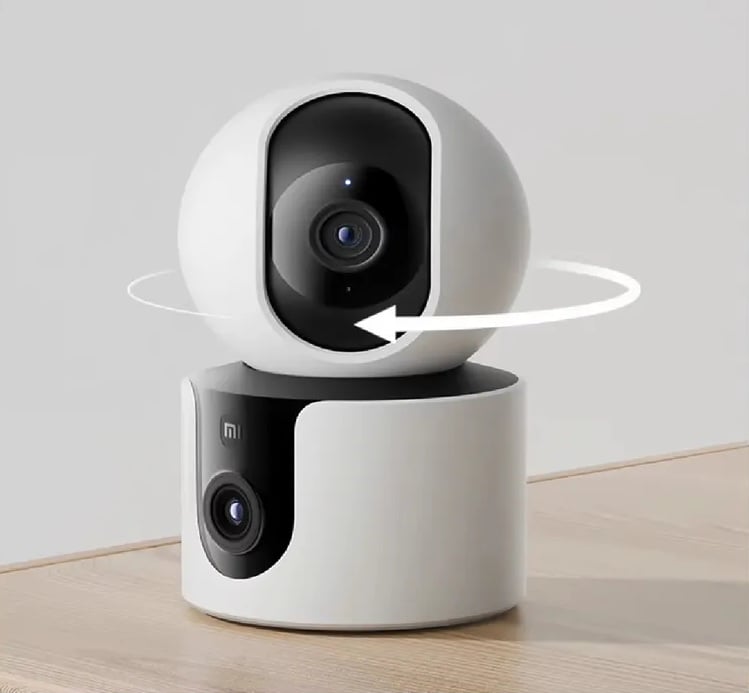 CÁMARA DE SEGURIDAD XIAOMI SMART CAMERA C300 DUAL WIFI 2K 360 - 3