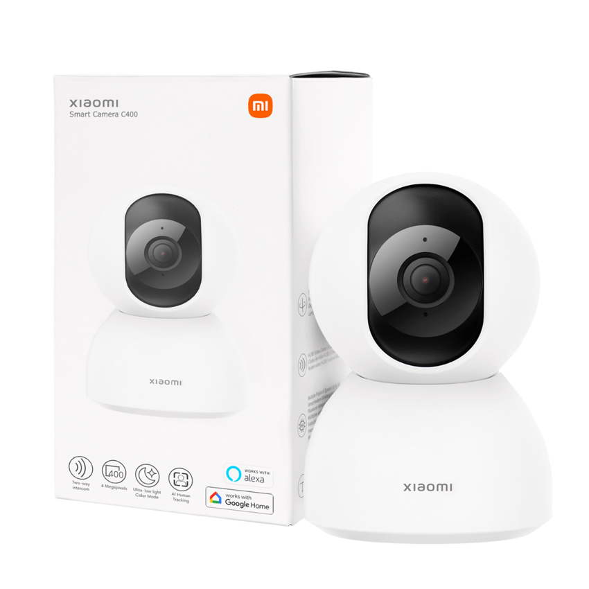 CÁMARA XIAOMI SMART CAMERA C400 25K CON GIRO 360° Y VISIÓN NOCTURNA - 1