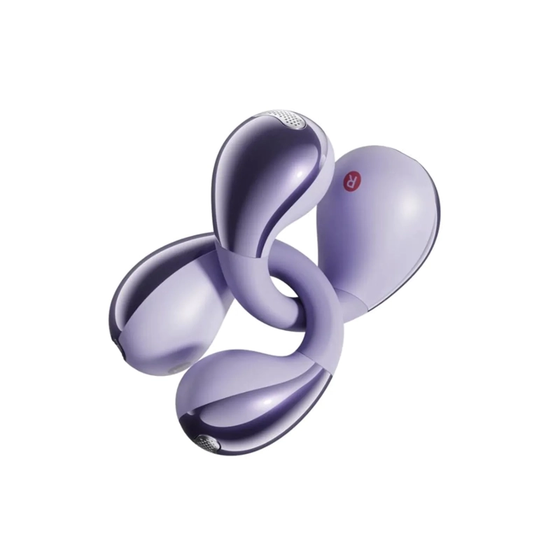 AURICULARES DEPORTIVOS QCY CROSSKY C30 CON CLIP-MORADO - 2