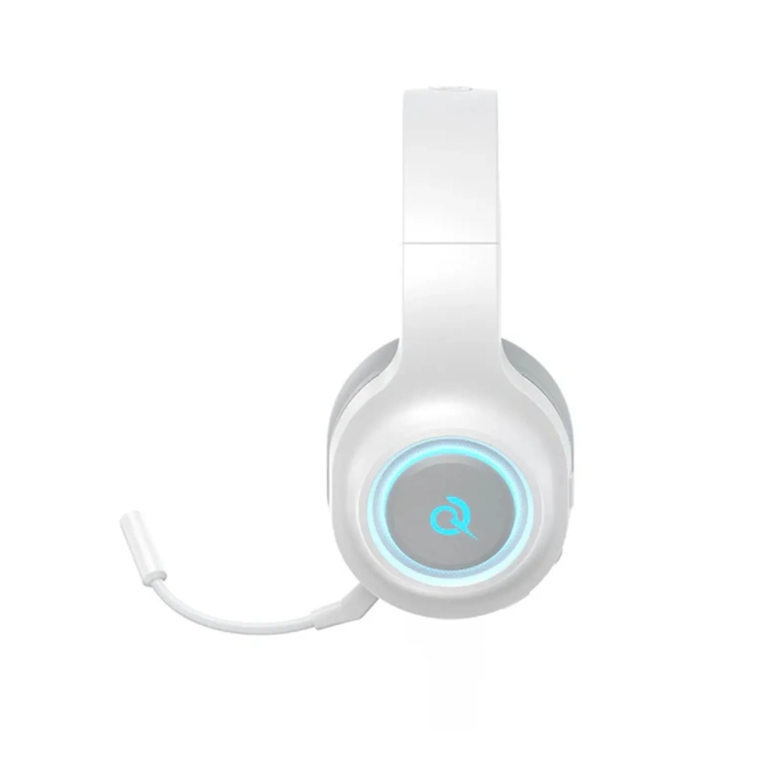 AUDÍFONOS INALÁMBRICOS GAMER QCY HEROAD V200 TRIPLE CONEXIÓN BLANCO - 2