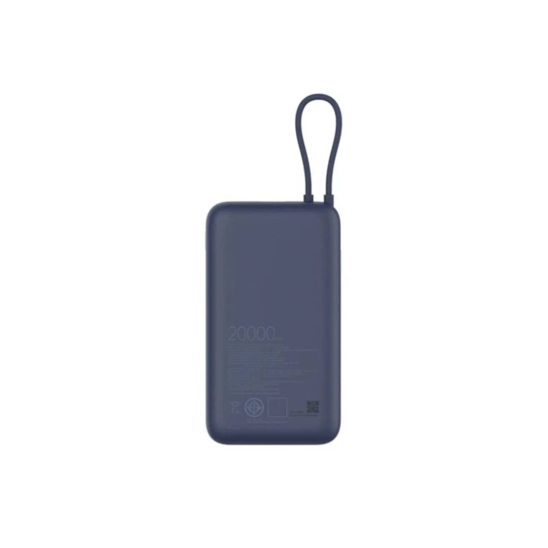 POWER BANK XIAOMI 20000 MAH DE 33 W CON CABLE INTEGRADO - 2