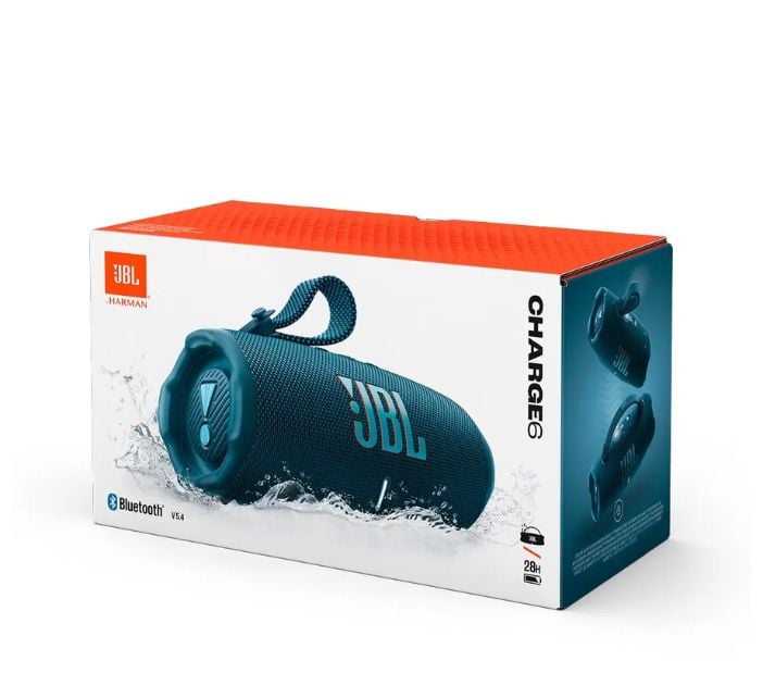 PARLANTE PORTÁTIL JBL CHARGE 6 CON BLUETOOTH- AZUL - 1