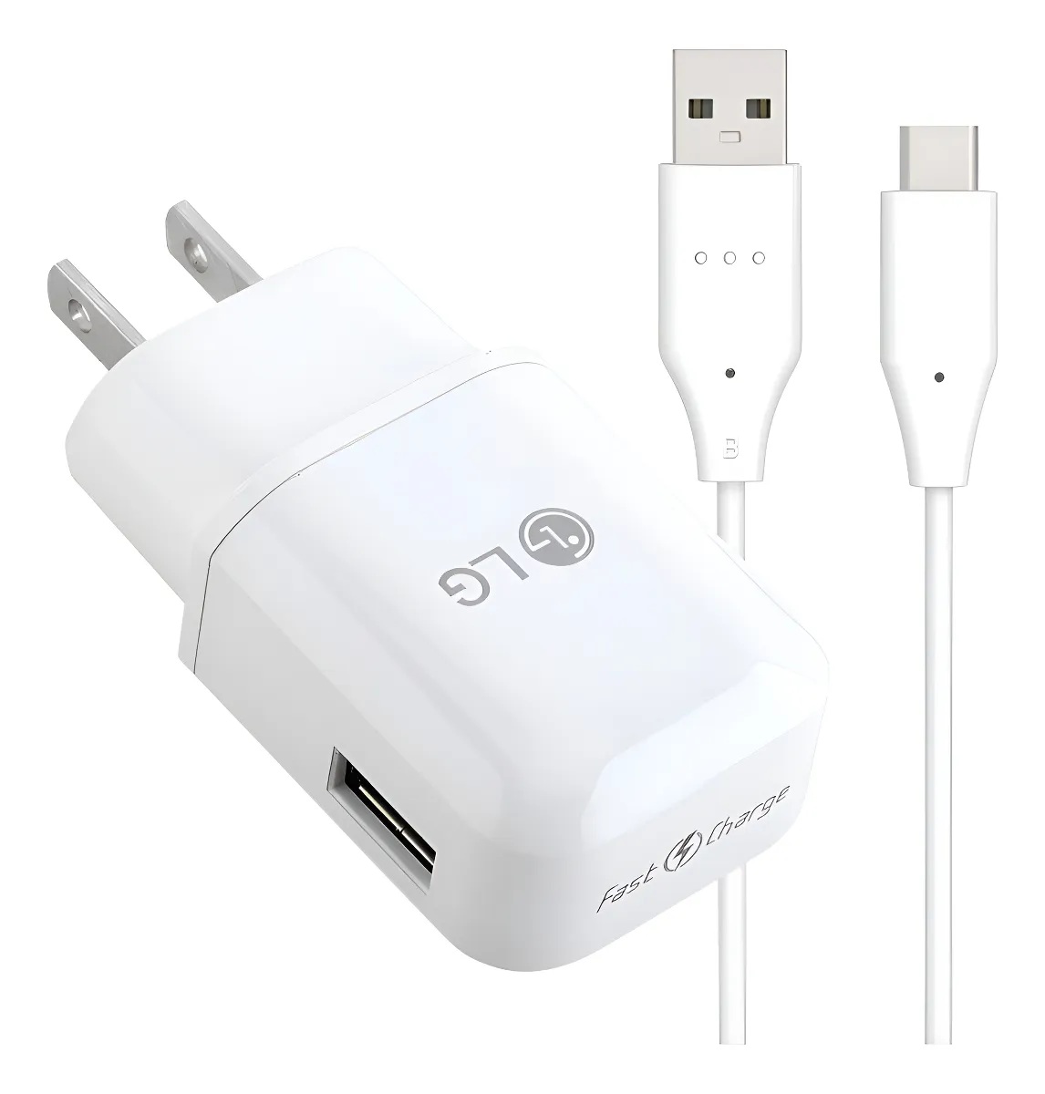 CARGADOR LG CON CABLE V8 EN BOLSA - 1