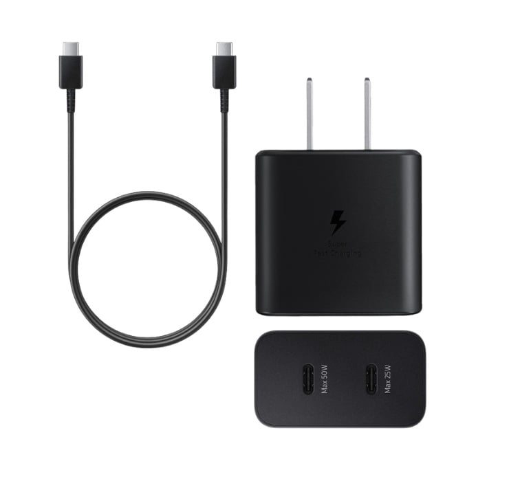 CARGADOR SAMSUNG 50W DUAL EP-T5020 - 1
