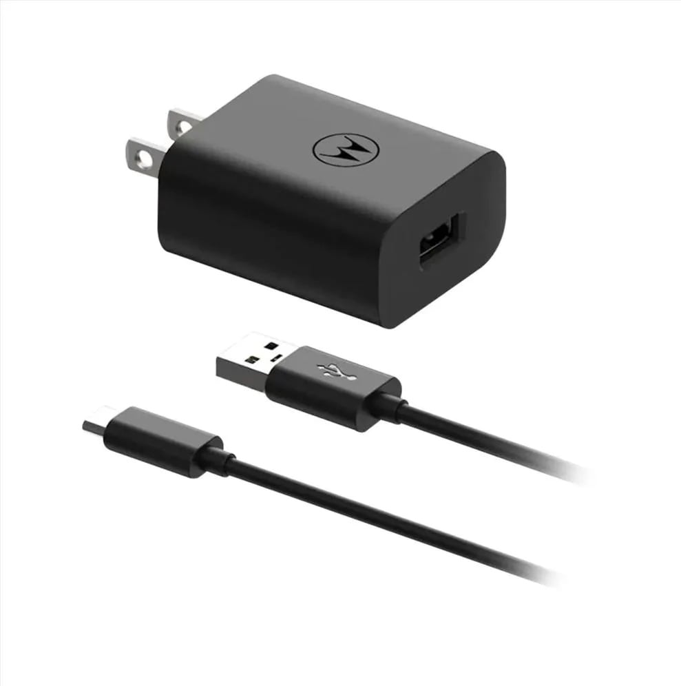 CARGADOR MOTOROLA TURBO POWER CON CABLE C EN BOLSA - 1
