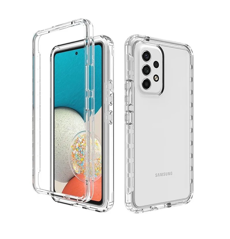 CASE 360 SON 3 EN 1 TRANSPARENTE PARA SAMSUNG A32 4G - 1