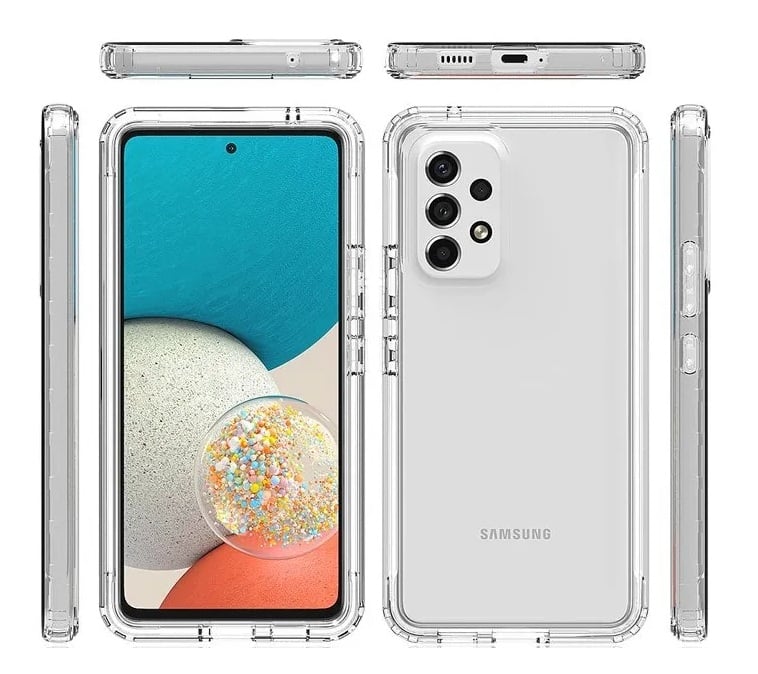 CASE 360 SON 3 EN 1 TRANSPARENTE PARA SAMSUNG A32 4G - 2