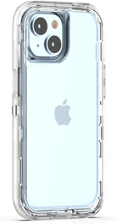 CASE 360 SON 3 EN 1 TRANSPARENTE PARA IPHONE 14 - 1
