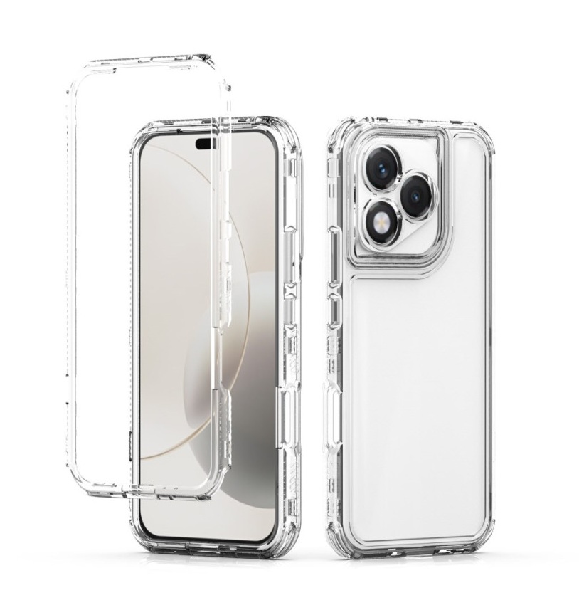 CASE 360 SON 3 EN 1 TRANSPARENTE PARA HONOR 400 LITE - 1