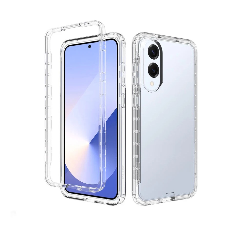 CASE 360 SON 3 EN 1 TRANSPARENTE PARA SAMSUNG S25 EDGE - 1