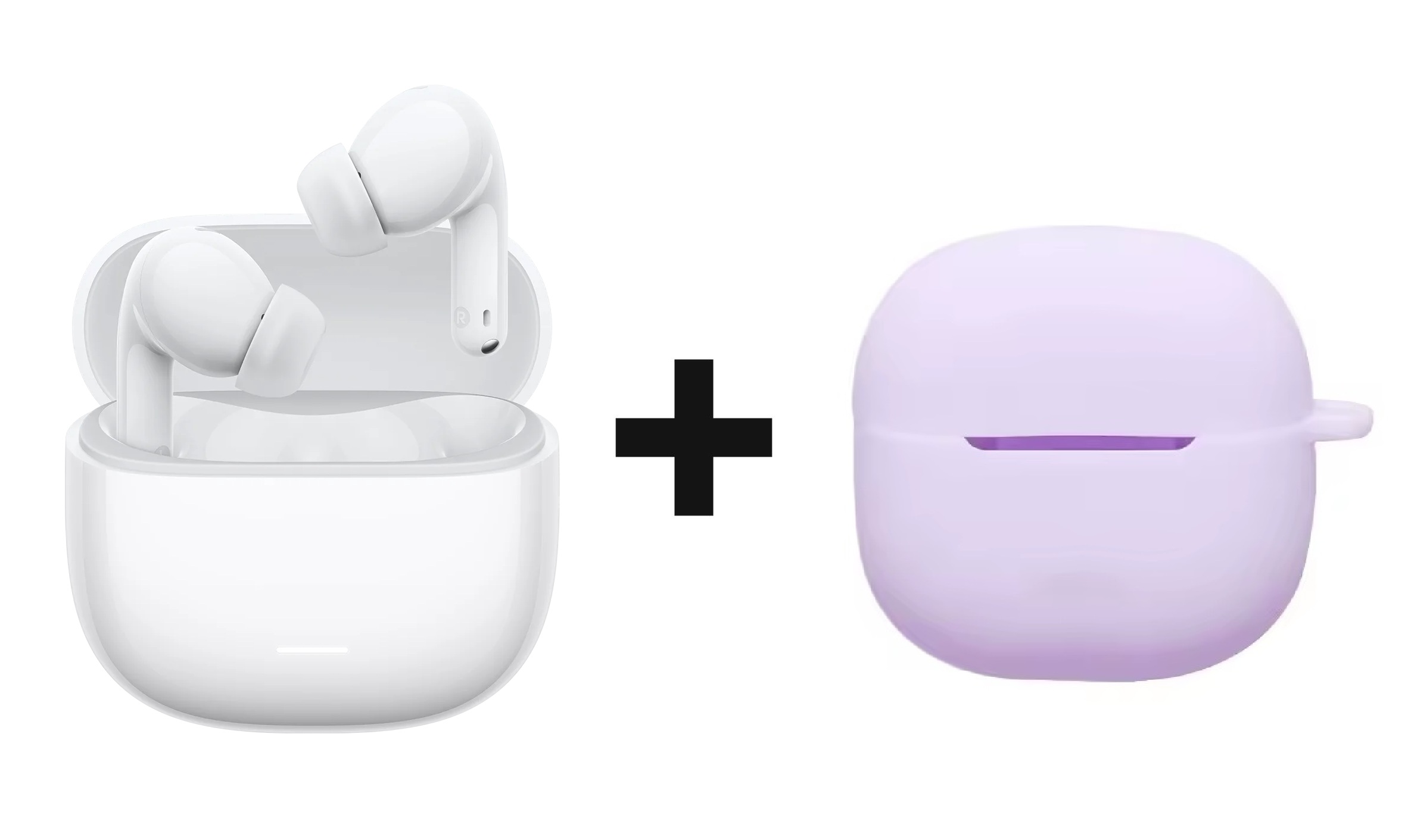 AUDIFONOS REDMI BUDS 8 LITE BLANCO + PROTECTOR - 7