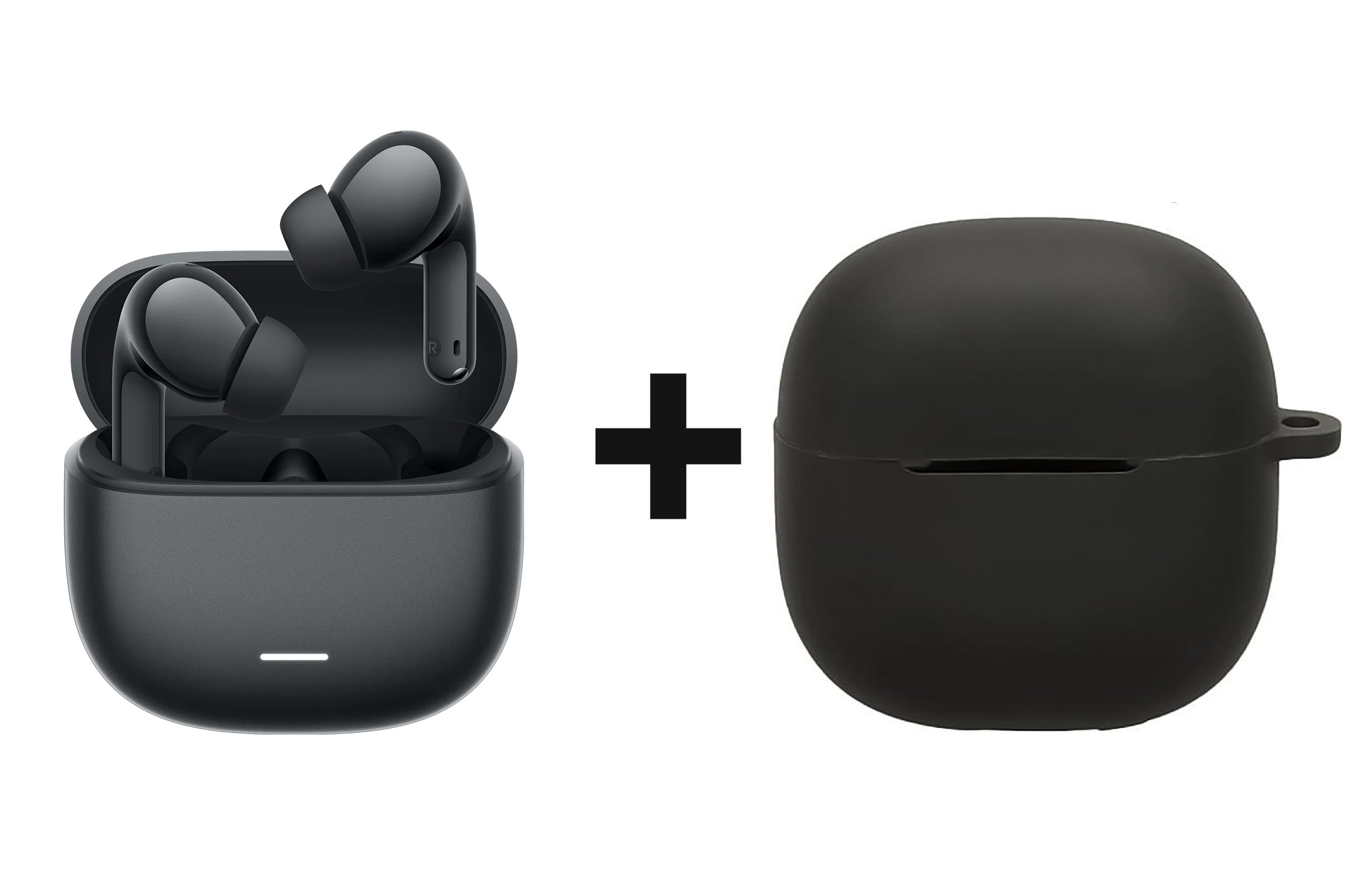 AUDIFONOS REDMI BUDS 8 LITE NEGRO + PROTECTOR - 2