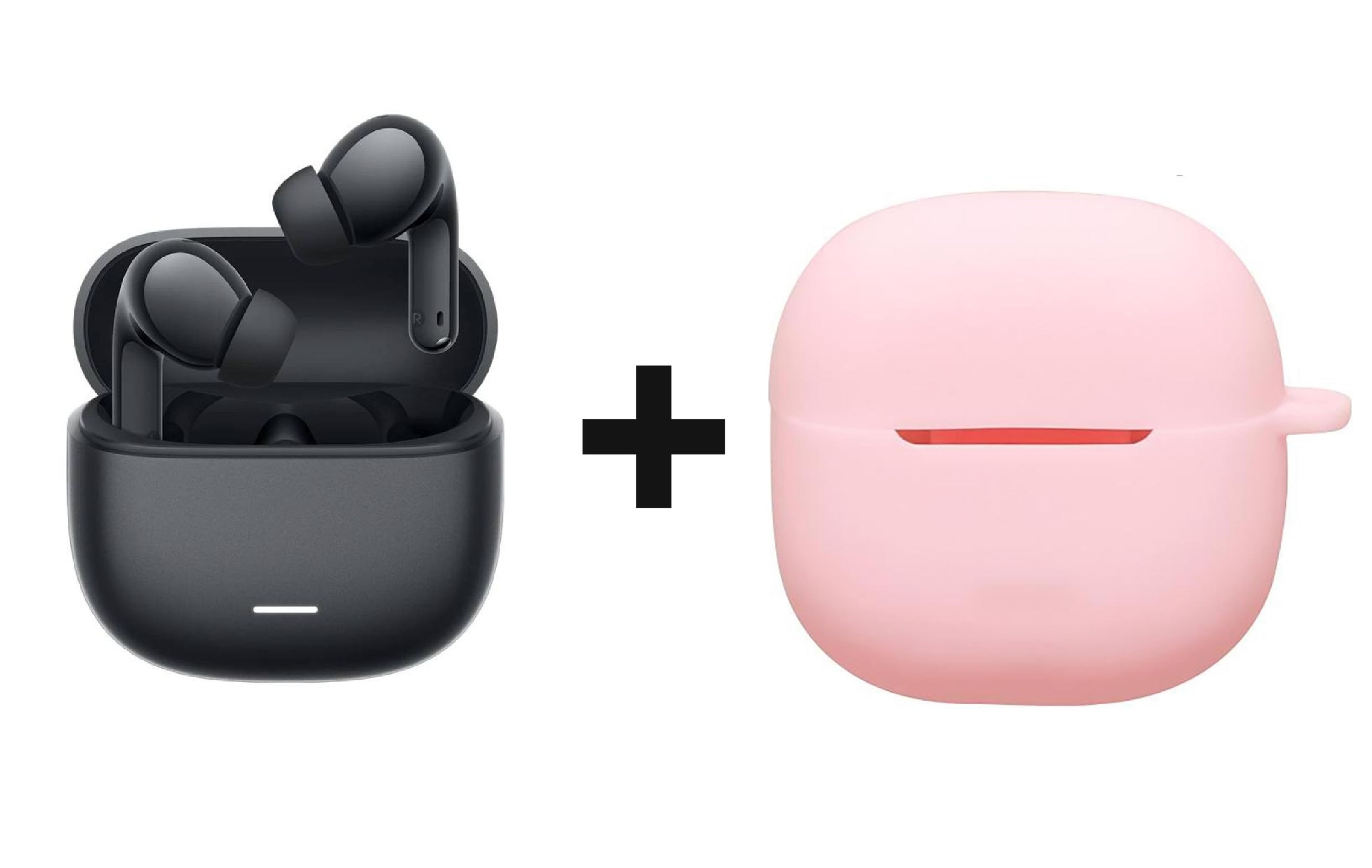 AUDIFONOS REDMI BUDS 8 LITE NEGRO + PROTECTOR - 4