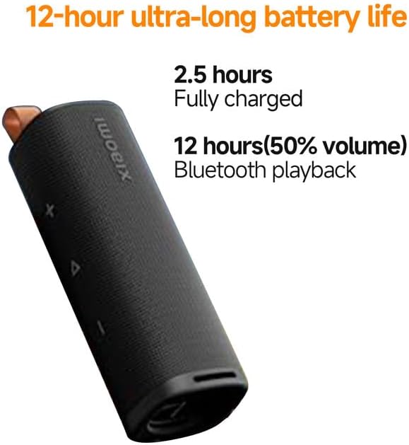 PARLANTE BLUETOOTH XIAOMI OUTDOOR 30W IP67 - NEGRO - 3