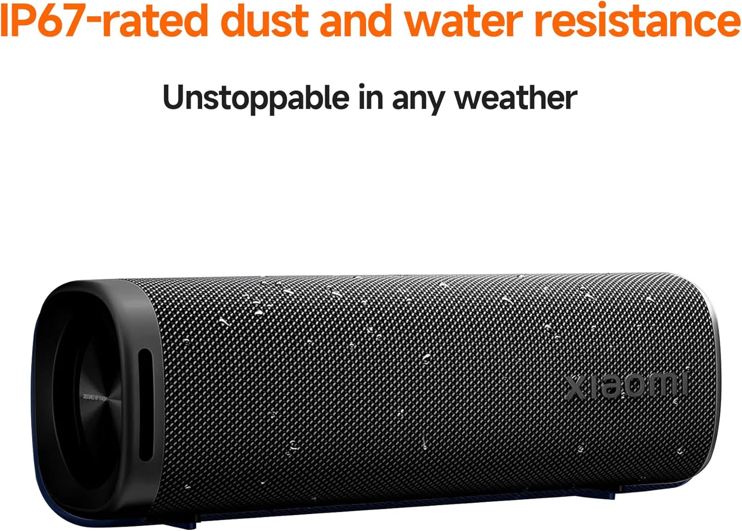 PARLANTE BLUETOOTH XIAOMI OUTDOOR 30W IP67 - NEGRO - 4