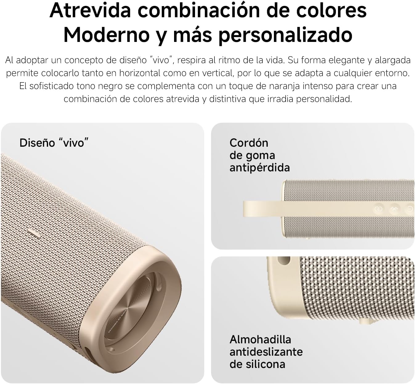 PARLANTE BLUETOOTH XIAOMI OUTDOOR 30W IP67 - DORADO - 3