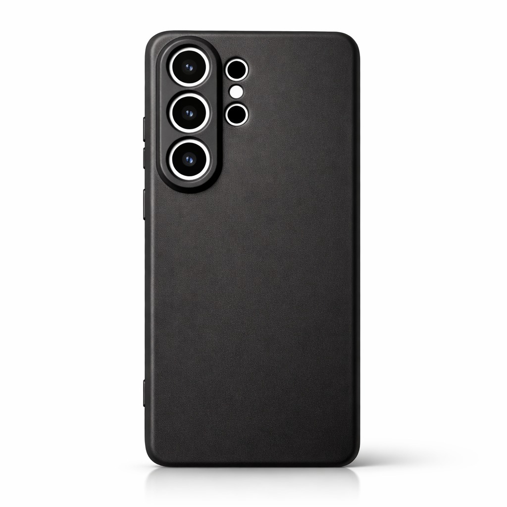 CASE SILICONA PARA SAMSUNG S26 PLUS - NEGRO - 1