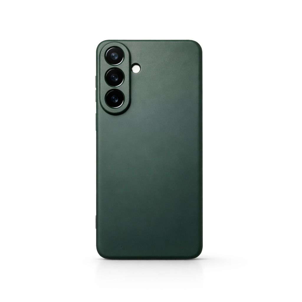 CASE SILICONA PARA SAMSUNG GALAXY A37 VERDE OSCURO - 1