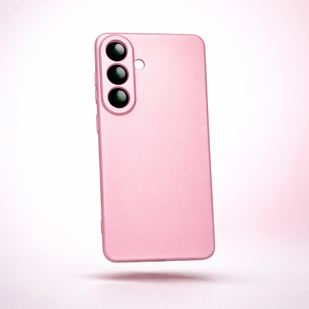 CASE SILICONA PARA SAMSUNG GALAXY A56-ROSADO - 1