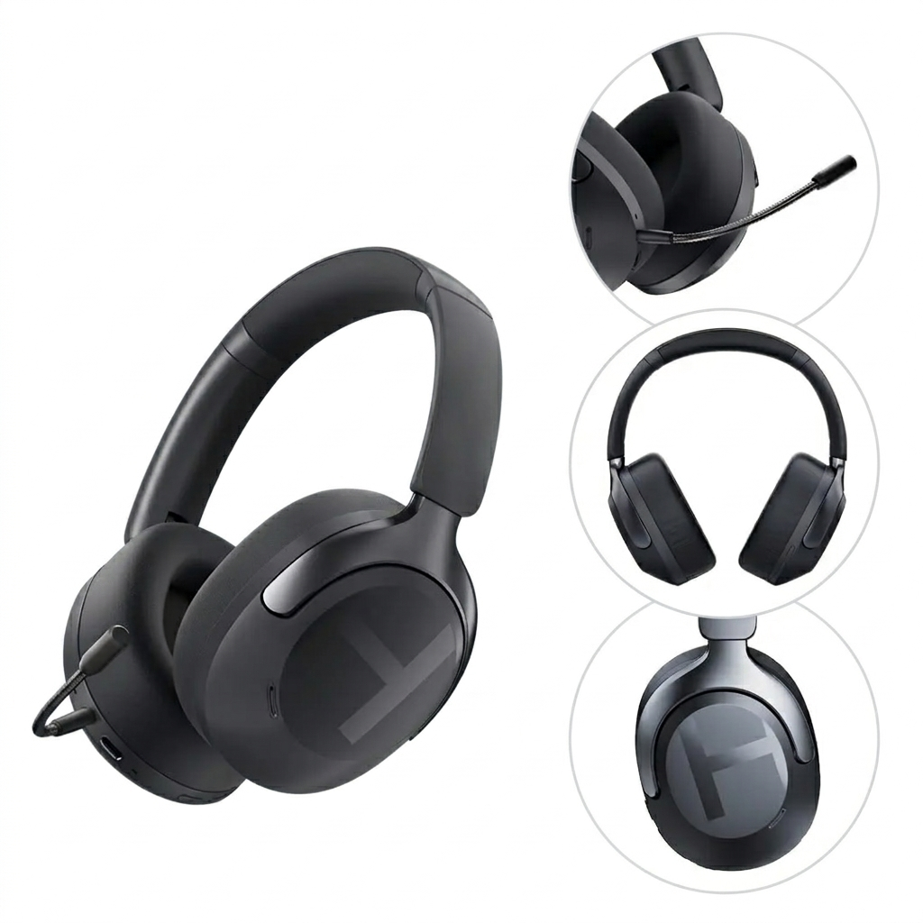 AURICULARES HAYLOU S40 ANC CANCELACIÓN DE RUIDO BLUETOOTH-NEGRO - 2