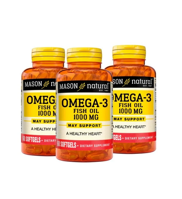 SUPLEMENTO MASON NATURAL ACEITE DE PESCADO FUENTE DE OMEGAS PACK - 1