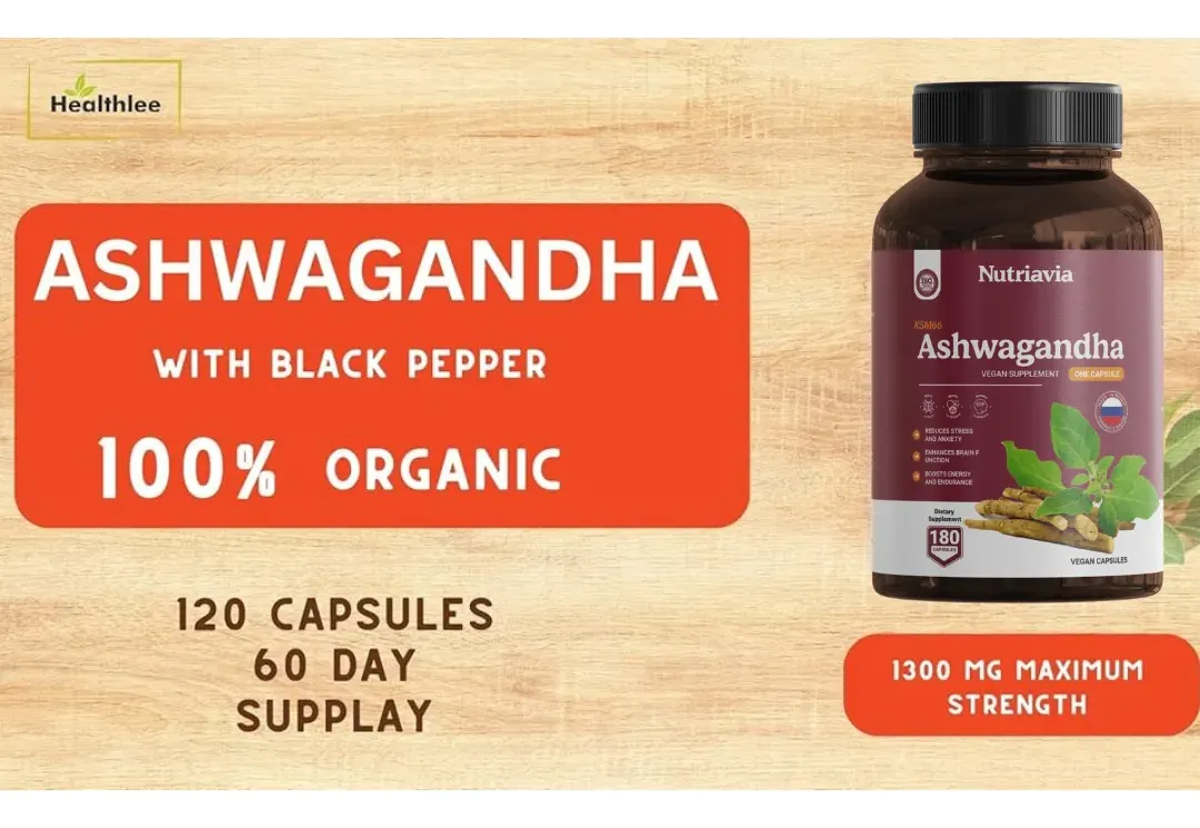 ASHWAGANDHA KSM 66 CONCENTRADO NUTRAVIA 600MG 180 CAPSULAS - 5