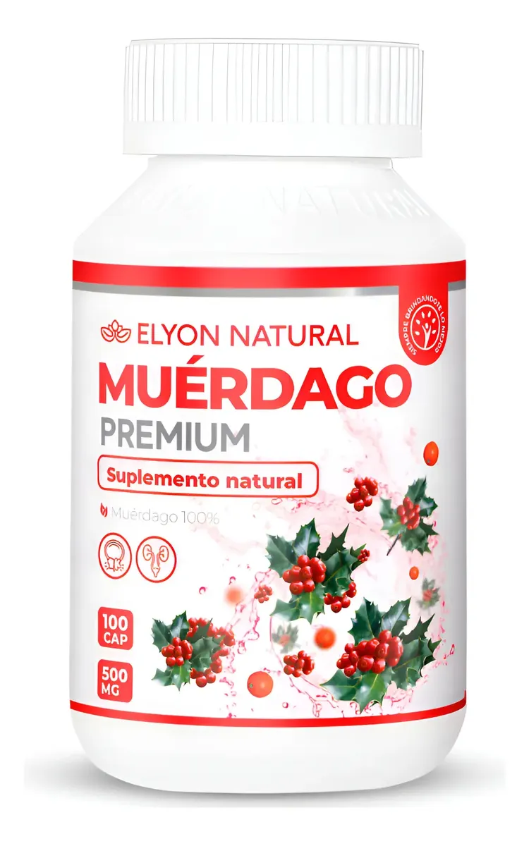 MUÉRDAGO ELYON NATURAL APOYO INMUNOLÓGICO 500MG 100 CÁPSULAS - 1