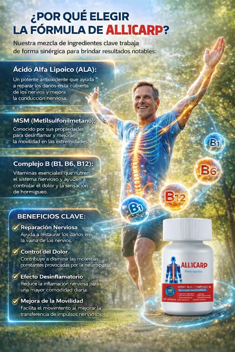 ALLICARP NEUROGENT TRATA LA NEUROPATIA 30 CAPSULAS - 2