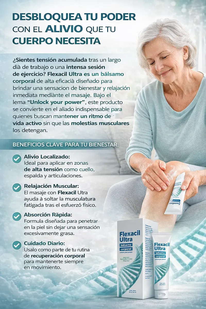 FLEXACIL ULTRA CREMA QUITA DOLORES ARTICULARES Y MUSCULARES 50GR - 2