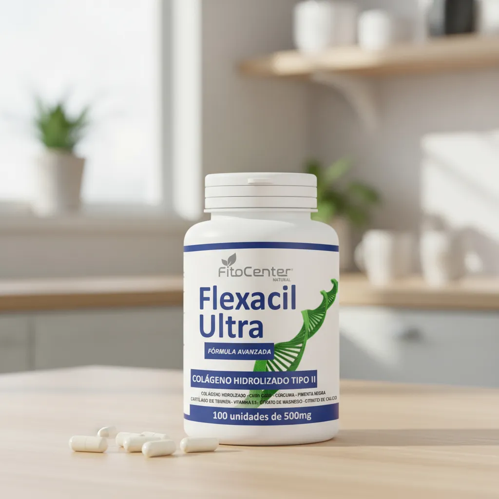 FLEXACIL ULTRA 500MG FITOCENTER SALUD ARTICULAR 100 CAPSULAS - 4