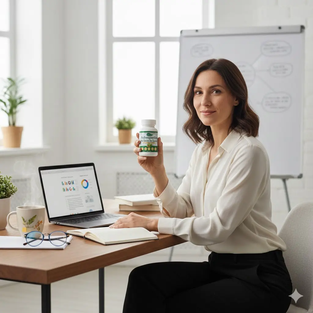 ASHWAGANDHA CON MELENA DE LEÓN FITOSANA 100 CAPSULAS - 6