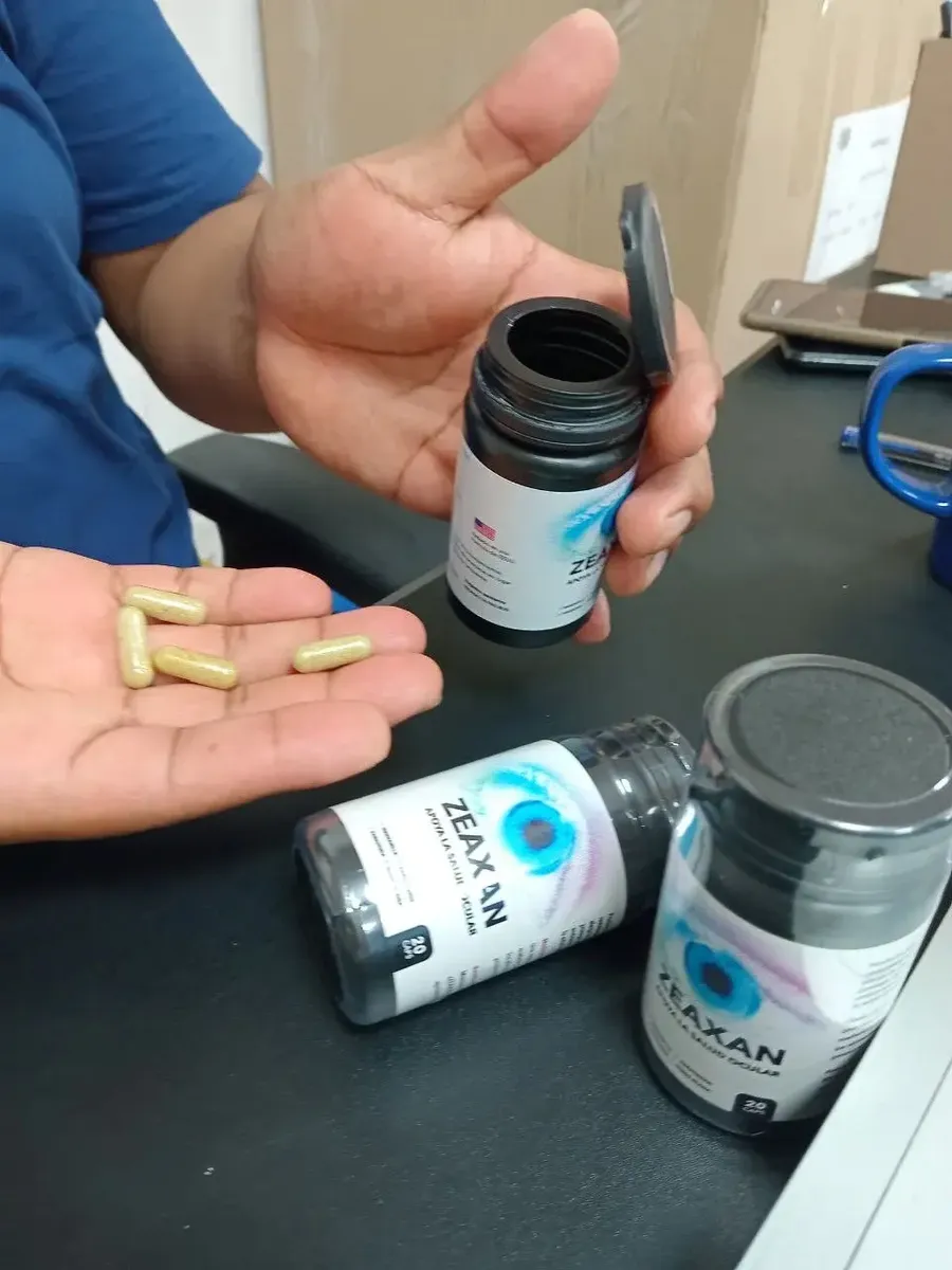 ZEAXAN 500MG RECUPERA TU VISIÓN 20 CAPSULAS 03 FRASCOS - 4