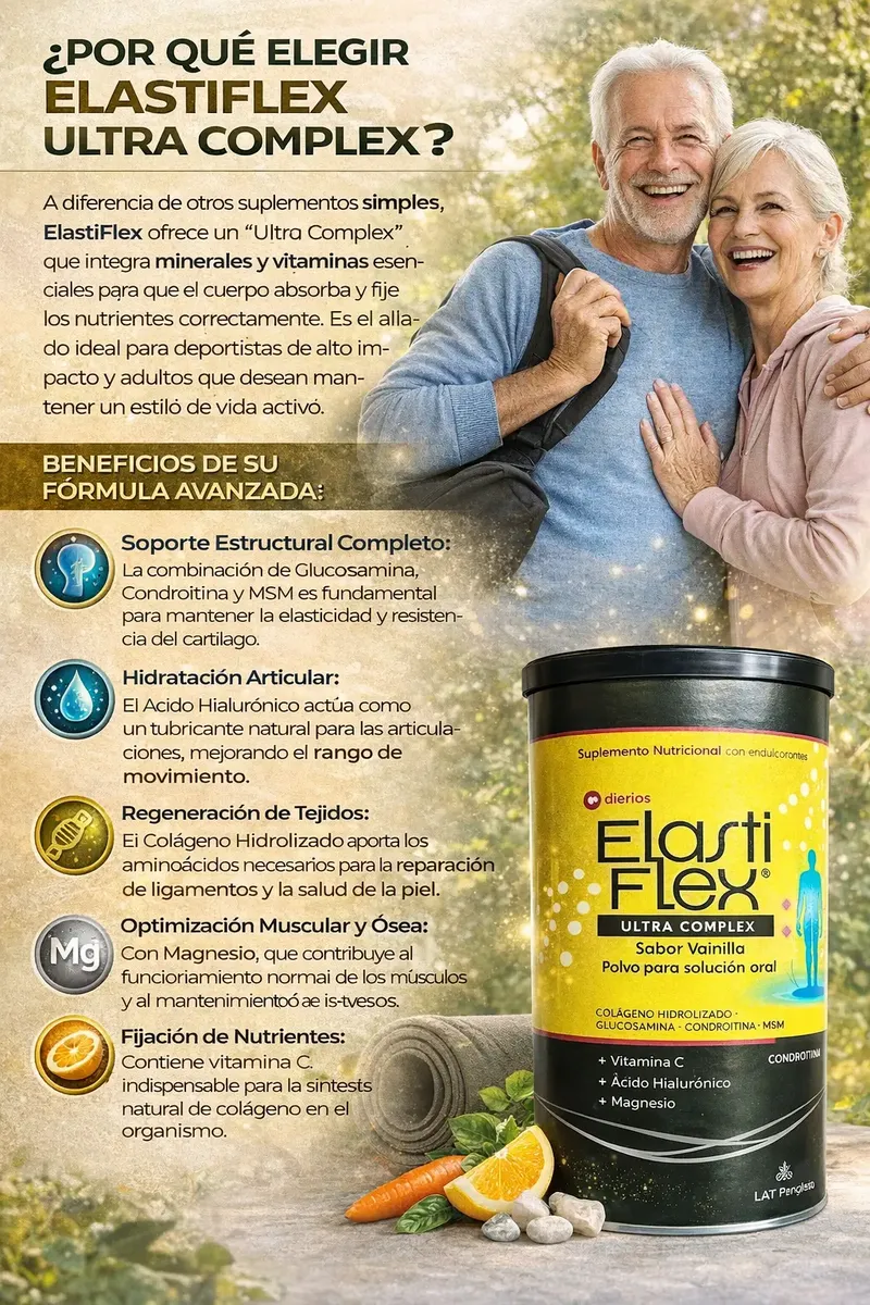 ELASTIFLEX ULTRA COMPLEX LAT PHARMA CONDROITINA MSM 450G - 2