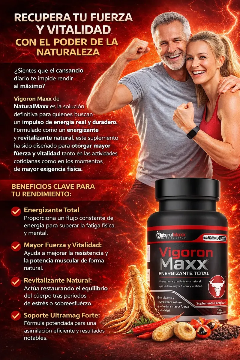 VIGORON MAXX NATURALMAXX ELEVA TESTOSTERONA 100 CAPSULAS - 2