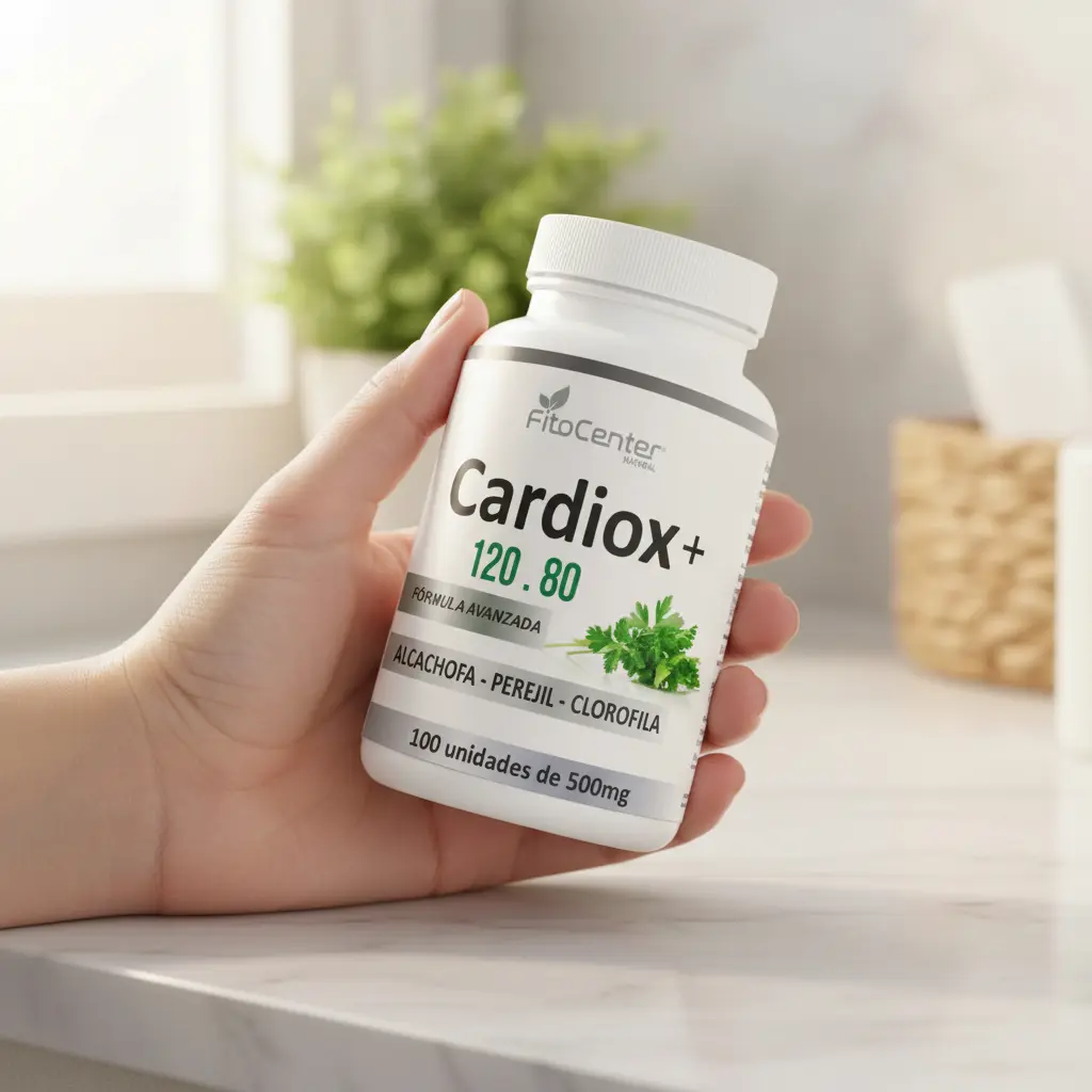 CARDIOX 500MG FITOCENTER SOPORTE ARTERIAL 100 CAPSULAS - 3