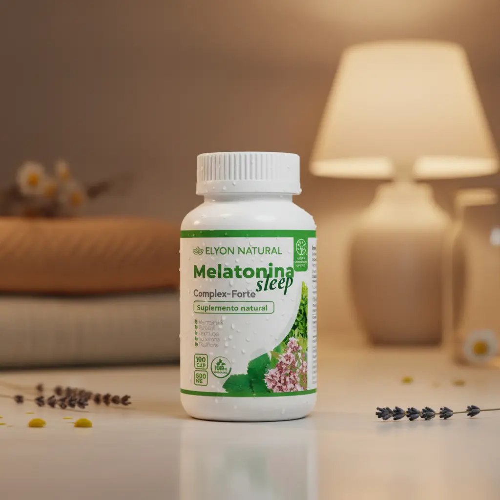 MELATONINA ELYON NATURAL DESCANSO REPARADOR 500MG 100 CAPSULAS - 3