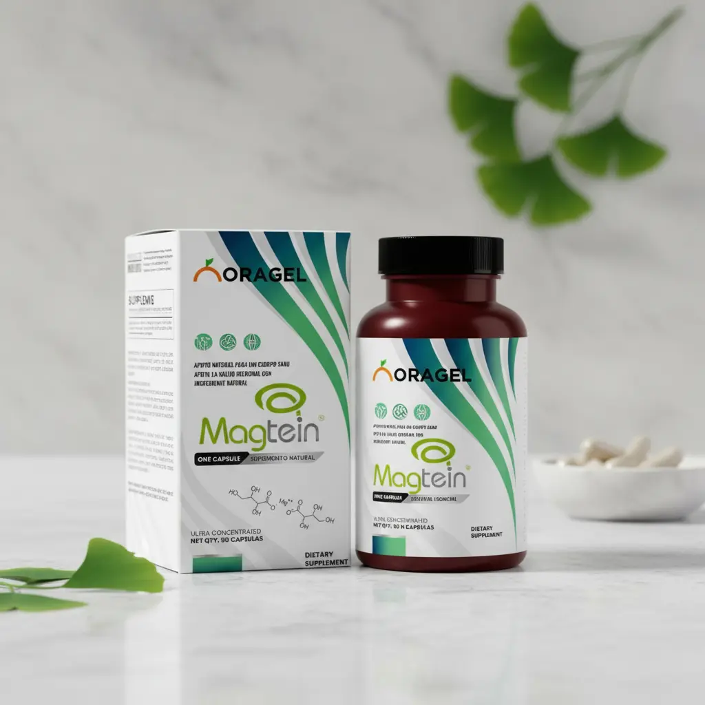 MAGNESIO L- TREONATO ORAGEL CONCENTRACIÓN 400MG 90 CÁPSULAS - 4