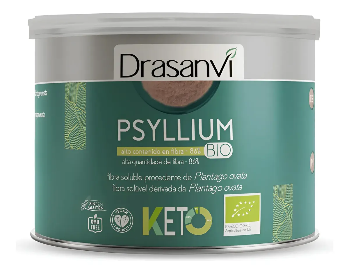 PSYLLIUM BIO KETO MEJOR FUNCIÓN INTESTINAL DRASANVI 200GR - 1